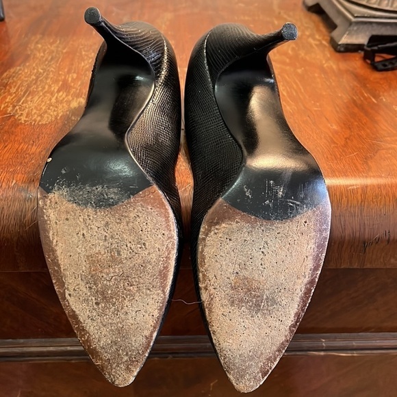 STUART WEITZMAN | Reptile Heels - Size 9 1/2 B - Picture 7 of 9